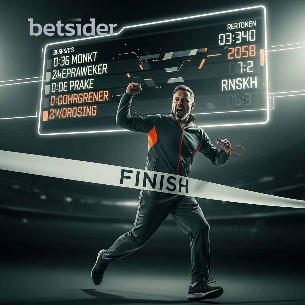 Futuristic data screens showing sports statistics